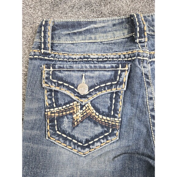 Miss Me Women's Irene Bootcut Embroidered Jeans Size 29 - Picture 3 of 12